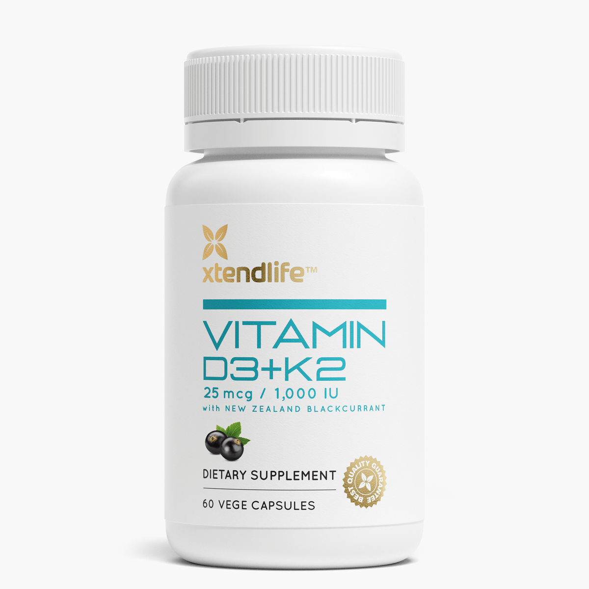 Vitamin D3 + K2 (1000 IU)